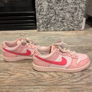 Pink Jordan Air 1 Low youth size 3